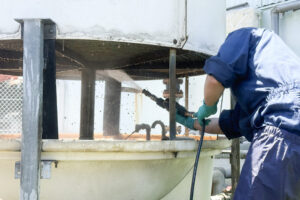 クーリングタワー清掃